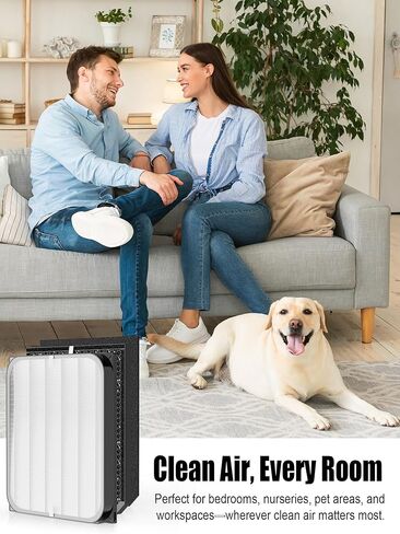 فلتر بديل 3500 متوافق مع أجهزة تنقية الهواء Air Doctor AD3000، وAD3500، وAD3500i - 2 مرشحات ممتازة، و4 مرشحات كربون، و8 مرشحات مسبقة - مقارنة بالجزء # ADF3001 ADF3002 ADF3003 ADF3010 in Saudi Arabia