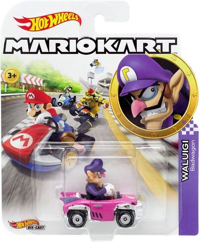 DieCast Hotwheels Mario Kart Waluigi Badwagon in Kuwait