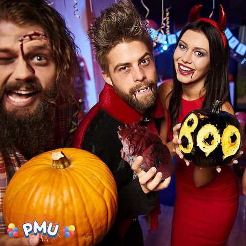 Fake Bloody Heart Prop Halloween Decoration, Realistic Human Body Part for Prank, Spooky, Creepy Decoration in Saudi Arabia