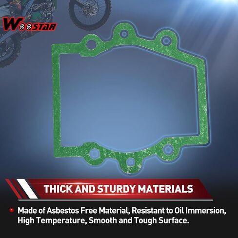 WOOSTAR 40mm Cylinder Top End Gasket Kit Replacement for 2 Stroke 49cc 50cc Yamaha Y-Zinger Jog Moped Scooter Dirt Pit Bike Go Kart in Saudi Arabia