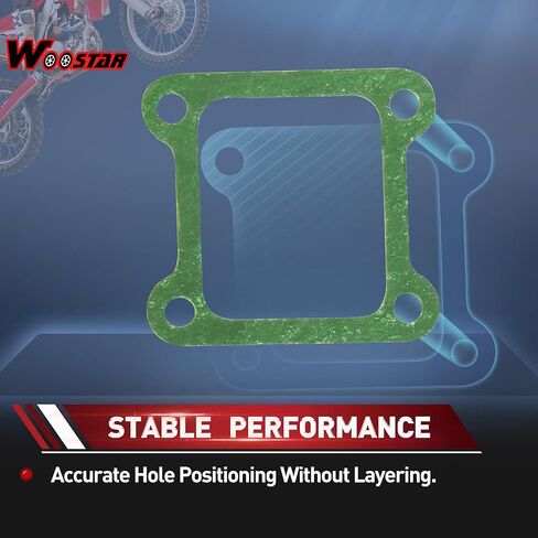 WOOSTAR 40mm Cylinder Top End Gasket Kit Replacement for 2 Stroke 49cc 50cc Yamaha Y-Zinger Jog Moped Scooter Dirt Pit Bike Go Kart in Saudi Arabia