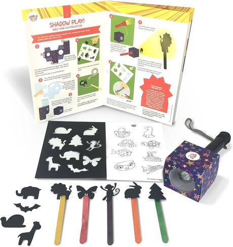 Genius Box Learning STEM Toy for 5+ Year Age: Light and Sound DIY,Activity Kit, Learning Kit, Educational Kit in Saudi Arabia