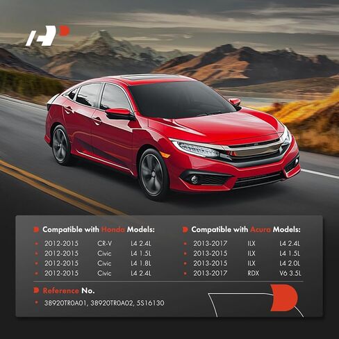وحدة مستشعر مراقبة تيار البطارية A-Premium مع موصل ضفيرة متوافقة مع Honda CR-V CRV 2012-2015، Civic 2012-2015 & Acura RDX 2013-2017، ILX 2013-2017، 1.5L 1.8L 2.0L 2.4L 3.5L in Saudi Arabia