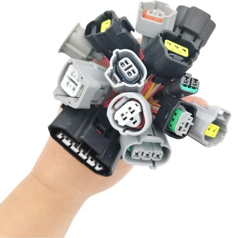 for S+K200 210 250 300 350-8 Excavator Engine Water Temperature Sole*/noid Valve se/n*/SOR Plug Connector(White) in Saudi Arabia