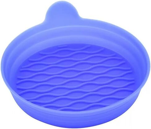 4-Pack Silicone Car Coasters with Anti-Slip Stripe Design (Black) in Saudi Arabia