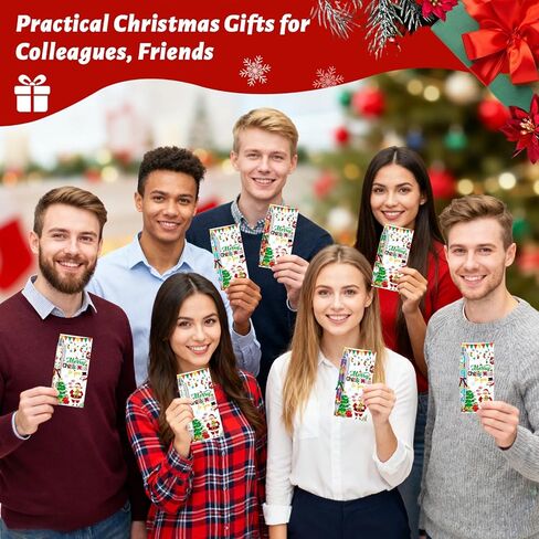 Konsait 48 PCS Christmas Pens with Greeting Cards, Holiday Ballpoint Pen Xmas Party Favors Class Christmas Gifts for Students Teachers Coworkers Friends Family School Office Supplies 24 Sets in Saudi Arabia
