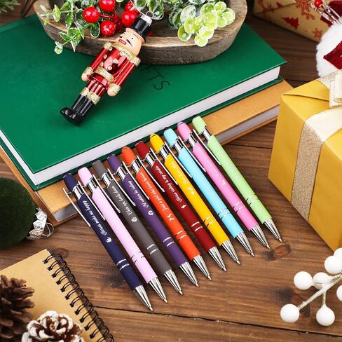 10 قطع من أقلام محبي الخيول، هدايا لطيفة لحفلات الخيول مع أقوال عيد الميلاد، أقلام حبر جاف، هدايا للفروسية، راكبي المدارس، طلاب الفصول الدراسية، مستلزمات أعياد الميلاد المكتبية in Kuwait