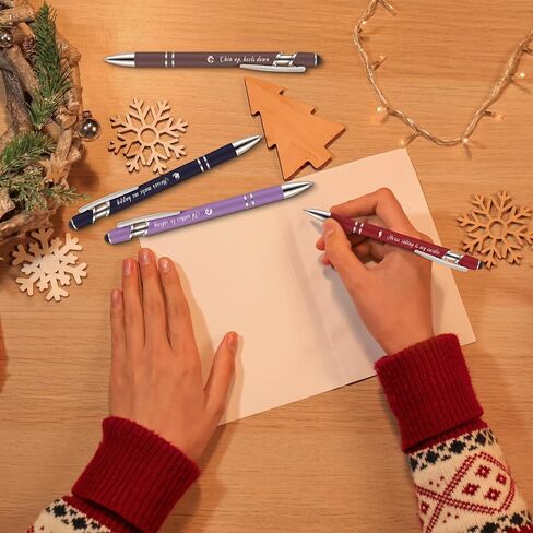 10 قطع من أقلام محبي الخيول، هدايا لطيفة لحفلات الخيول مع أقوال عيد الميلاد، أقلام حبر جاف، هدايا للفروسية، راكبي المدارس، طلاب الفصول الدراسية، مستلزمات أعياد الميلاد المكتبية in Kuwait