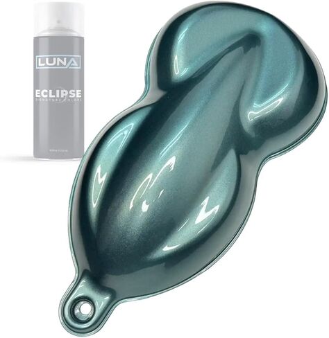 Seafoam Green Midcoat Aerosol - Metallic - Professional Auto Paint for DIY Enthusiasts, Hobbyists, and Automotive Shops - Premium Quality for Professional Installers - Luna Eclipse in Saudi Arabia