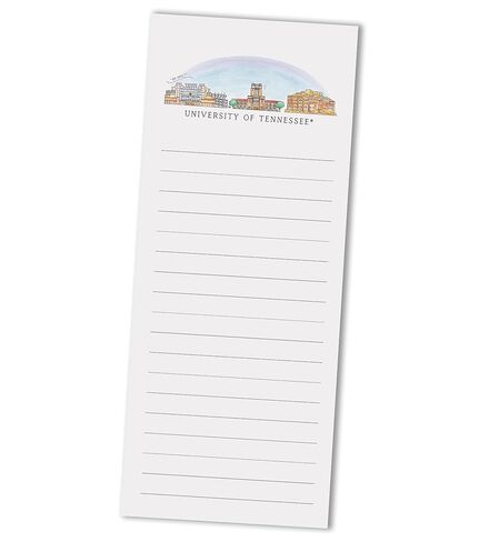 Valiant Gifts Tennessee Volunteers Skyline 8.5 x 3.5 Paper Lined Memo Pad - College Stationary & Desk Accessory in Saudi Arabia