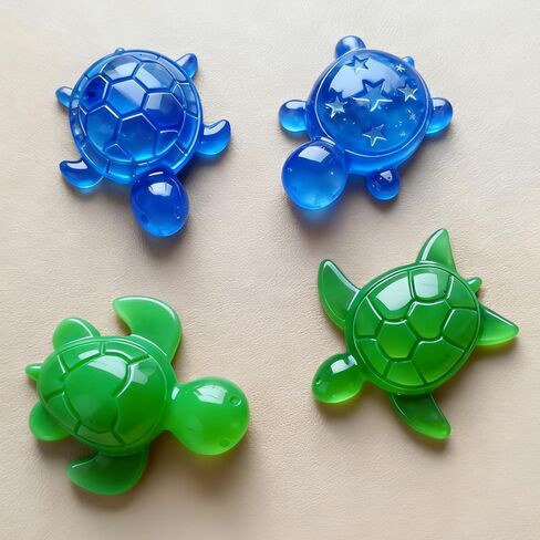 Sea Turtle Box Resin Mold with Lid, Creative Container Epoxy Resin Casting Mould, Sea Animal Silicone Storage Mold DIY Jewelry Holder Trinket Plate Resin Clay Craft Art Supplies Making Home Decor in Saudi Arabia