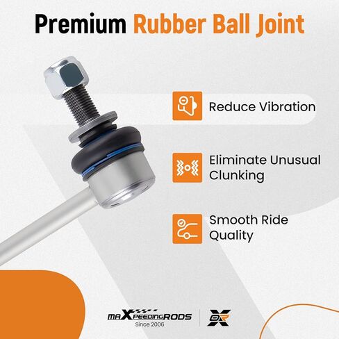 وصلة قضيب تثبيت أمامية 2 قطعة من maxpeedingrods لسيارة Toyota 4Runner 2003-2022 FJ Cruiser 2007-2023 لكزس GX470 2003-2009، K90677 K90683 وصلة قضيب تثبيت in Saudi Arabia