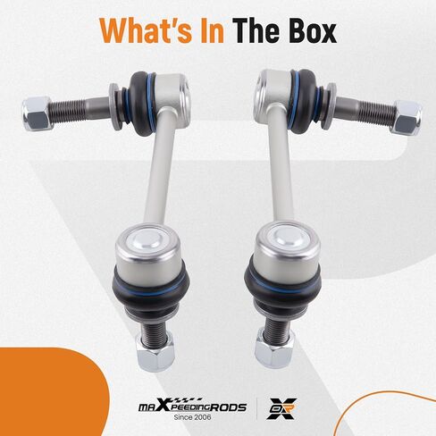 وصلة قضيب تثبيت أمامية 2 قطعة من maxpeedingrods لسيارة Toyota 4Runner 2003-2022 FJ Cruiser 2007-2023 لكزس GX470 2003-2009، K90677 K90683 وصلة قضيب تثبيت in Saudi Arabia