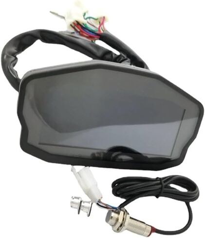 عداد سرعة الدراجة النارية مقياس سرعة الدوران الرقمي للدراجات النارية LED لوحة القيادة RPM أجزاء الملحقات مقياس سرعة الدوران مقياس سرعة الدوران عداد المسافات مقياس سرعة الدوران الرقمي in Kuwait