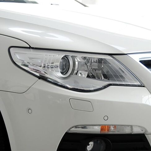 Compatible With Compatible With Passat CC 2009-2012 Headlight Lamp Shade Cover - Plexiglass Lens Protection(1 Left) in Saudi Arabia