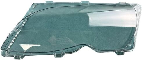 متوافق مع B-MW 3 Series E46 2002-2004 غطاء زجاجي للمصابيح الأمامية - حافظة عدسات شفافة 316i 318i 320i 325i 328i 330i(1 يسار) in Saudi Arabia