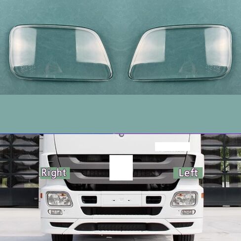 غطاء أمامي شفاف متوافق مع Benz Actros 3341 4141 2644 - غطاء بديل زجاجي (1 Piar) in Saudi Arabia