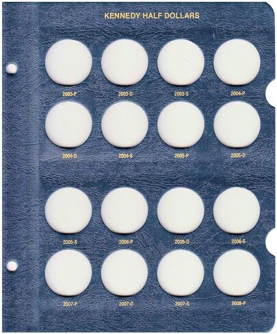 Whitman US Kennedy Half Dollar Coin Album Page 2019 - 2023 in Kuwait