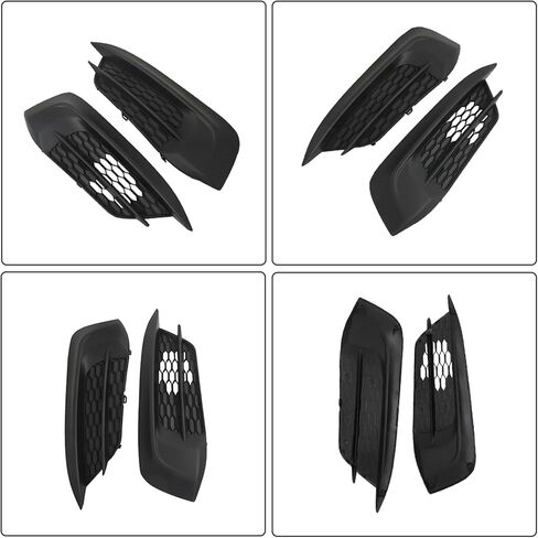 labwork Front Left and Right Side Pair Fog Light Cover Bezels Replacement for Honda Civic 2016-2018 71103-TBA-A00 71108-TBA-A00 in Saudi Arabia