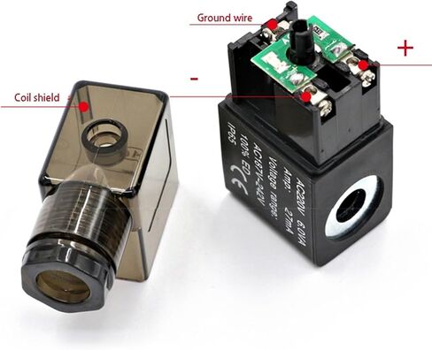 2V025-08 1/4 For Air Solenoid Valve Pneumatic Control Valves Normally Closed DC 12V 24V 220V 110V 2 Way 2 Position(2V025-08,DC12V) in Saudi Arabia