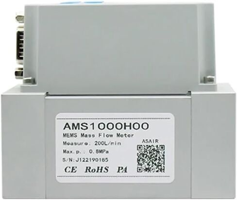 AMS1000 High Precision Thermal Mass Flow Meter Oxygen Compressed Air Flow Meter(CO2 AR 0-2L) in Saudi Arabia