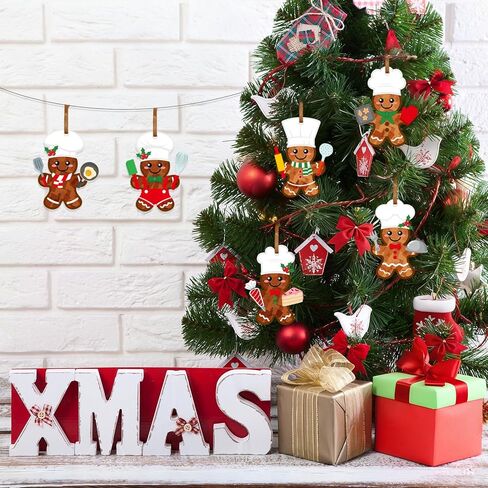 Epakh 24 مجموعات ثلج الحرفية عدة المناديل الورقية علامة الحرفية الشتاء ثلج عيد الميلاد الحرفية جعل شجرة عيد الميلاد الخاصة بك زخرفة معلقة لقضاء عطلة DIY حزب الأنشطة المنزلية in Kuwait