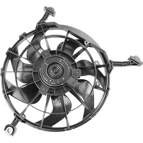 Dual Radiator and Condenser Fan Assembly fits Buick Skylark 1995 1996 1997 1998 fits Oldsmobile Achieva 1995 1996 1997 1998 fits Pontiac Grand Am 1996 1997 1998 1 Pcs in Kuwait