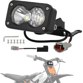 Headlight Kit 6000-6500K Led Light Bar for Surron Sur Ron Taparia Talaria Sting XXX X3 MX4 MX5 Eride E Ride Pro X260 Dirt Bike Light Motorcycle Front Headlamp White in Saudi Arabia