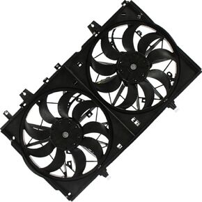 Dual Radiator and Condenser Fan Assembly fits Nissan Rogue 2014 2015 2016 2017 2018 1 Pcs in Kuwait