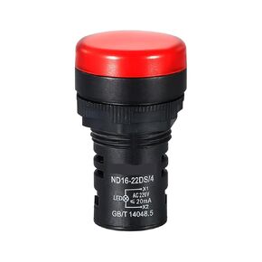 ND16-22DS/4(2) Signal Indicator LED Signal Light Red, Green, Yellow, White 12v220v Buzzer(ND16 22DS4 380V White) in Saudi Arabia