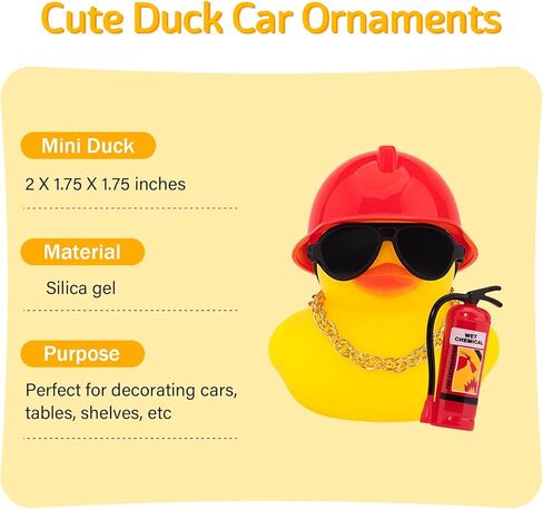 wonuu Collectible Rubber Ducks for Car Dashboard Decoration Job Occupation Cosplay Rubber Duck (Nurse, Stethoscope, Syringe) in Saudi Arabia