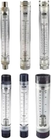 1PCS LZM-25G Pipeline water/air acrylic rotameter industy flow meter[4-20GPM/20-70LPM] Male 1-1/2"BSPT in Saudi Arabia