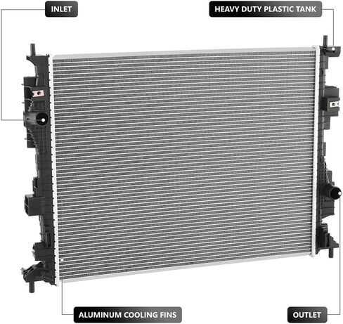 مشعاع جديد RAREELECTRICAL متوافق مع Ford Audi Escape 2020 حسب أرقام الأجزاء Fo3010369 13850 762405-92266-9 P13850 Mx6z 8005 B in Kuwait