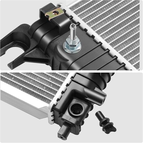 DNA MOTORING OE Style Aluminum Core Radiator Compatible with Nissan NV1500 2500 3500 2012-2021, 214601PA1A, OEM-RA-13335 in Saudi Arabia