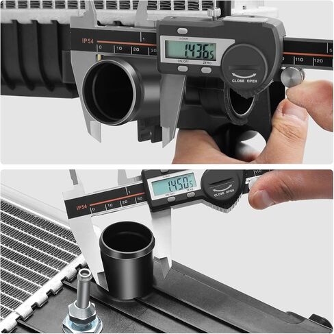 DNA MOTORING OE Style Aluminum Core Radiator Compatible with Nissan NV1500 2500 3500 2012-2021, 214601PA1A, OEM-RA-13335 in Saudi Arabia