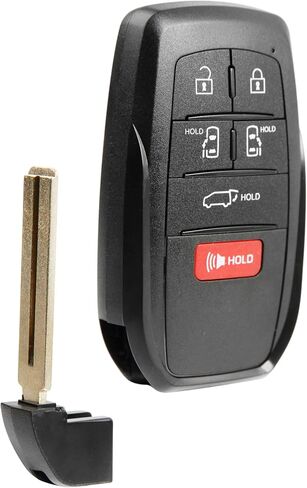 2X مفتاح بعيد للدخول بدون مفتاح فوب استبدال 6 أزرار لـ 2021 2022 2023 2024 Toyota Sienna (HYQ14FBX, 8990H-08010) in Saudi Arabia