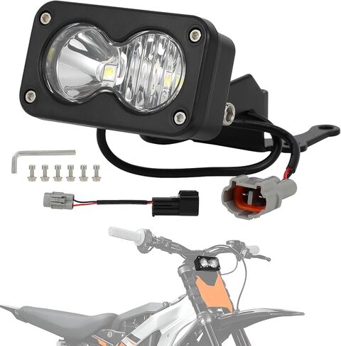 Headlight Kit 6000-6500K Led Light Bar for Surron Sur Ron Taparia Talaria Sting XXX X3 MX4 MX5 Eride E Ride Pro X260 Dirt Bike Light Motorcycle Front Headlamp White in Saudi Arabia