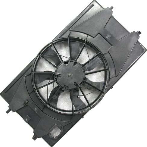 Dual Radiator and Condenser Fan Assembly fits Saturn Ion 2005 2006 2007 1 x in Saudi Arabia