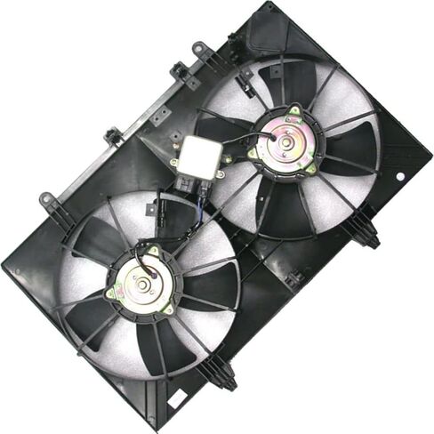 مجموعة مروحة المبرد والمكثف المزدوج تناسب إنفينيتي M35، M45 2006 2007 2008 2009 2010 استبدال 21481EH11A 1 قطعة in Saudi Arabia
