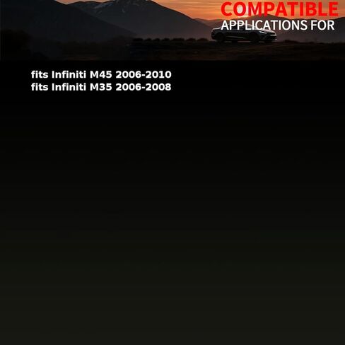 مجموعة مروحة المبرد والمكثف المزدوج تناسب إنفينيتي M35، M45 2006 2007 2008 2009 2010 استبدال 21481EH11A 1 قطعة in Saudi Arabia