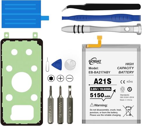 GOBAT Replacement for Samsung Galaxy Note 10 Battery,3700mAh High Capacity Battery fit for Samsung Galaxy Note 10 Plus Model (SM-N970F/DS/U/U1/W/0/DS/N) with Repair Tool Kits,EB-BN970ABU in Saudi Arabia
