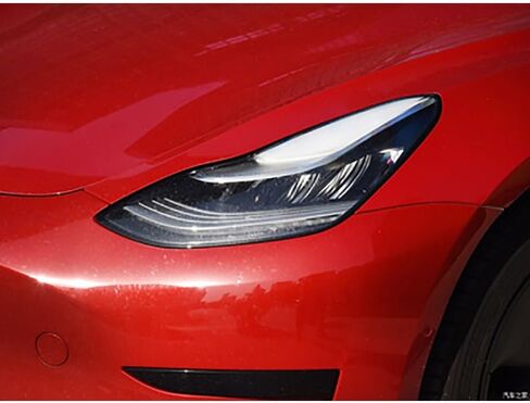 Compatible With Tesla Model 3 Y Headlight Cover - Transparent Lampshade Replacement 2019-2022 - Plexiglass Lens Shell(1 With Lens Left) in Saudi Arabia