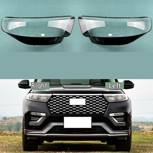 Compatible With F-ord Explorer 2020-2022 Headlight Cover - Transparent Lampshade Enhanced Protection and Clarity(1 Piar) in Saudi Arabia