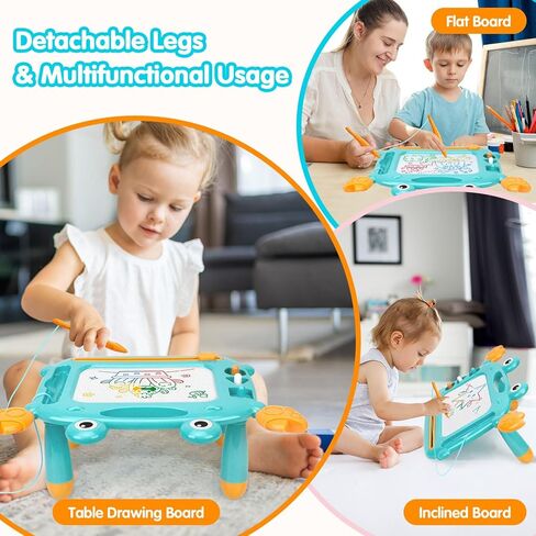 Toddler Toys,Toys for 1-2 Year Old Girls,Magnetic Drawing Doodle Board for Toddler 1-3,Learning Educational Baby Kids Toys for 18 Months 1 2 3 Year Old Girl,Toddler Girl Toys Christmas Birthday Gifts in Kuwait