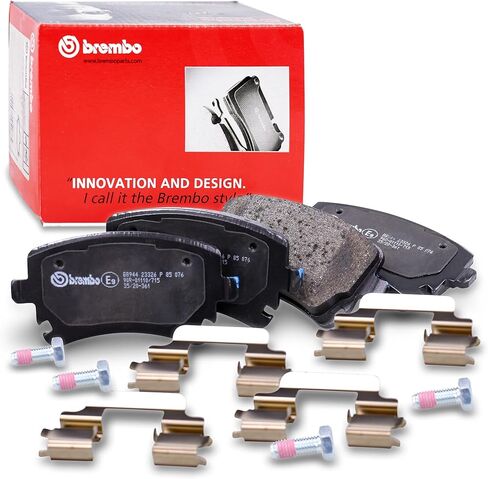 Brembo P85076 مجموعة وسادات الفرامل القرصية الخلفية المنخفضة AUDI/AUDI (FAW)/VW OE # 8E0698451P in Saudi Arabia