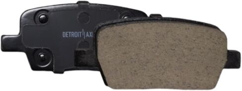 Detroit Axle - Rear Brake Pads for 17-21 GMC Acadia Cadillac XT5, 16-19 Chevrolet Camaro, 18-21 Enclave, Ceramic Brake Pads with Hardware Assembly 2017 2018 2019 2020 2021 Replacement in Kuwait