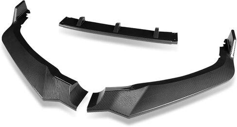 Auto Dynasty 3PCS CK-Style Paintable Front Bumper Lip Spoiler Splitter Body Kit Compatible with Honda Odyssey 2018-2020, Carbon Fiber in Saudi Arabia