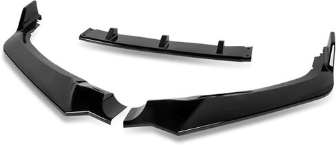 Auto Dynasty 3PCS CK-Style Paintable Front Bumper Lip Spoiler Splitter Body Kit Compatible with Honda Odyssey 2018-2020, Carbon Fiber in Saudi Arabia