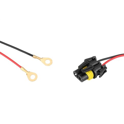 Universal Car LED Fog Light Switch Wiring Kit Illuminated 12V On Off Relay Circuit for Most Vehicle in Saudi Arabia