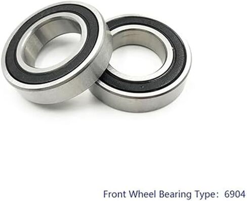 Motorcycle Front 6904 Rear 6905 Bearing Oil Seal Bearing-Ball Compatible KX125 KX250F KX450F KLX450R Motorbike (Size : Rear Kit)(Front Kit) in Saudi Arabia